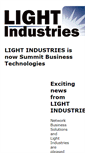 Mobile Screenshot of lightindustries.com